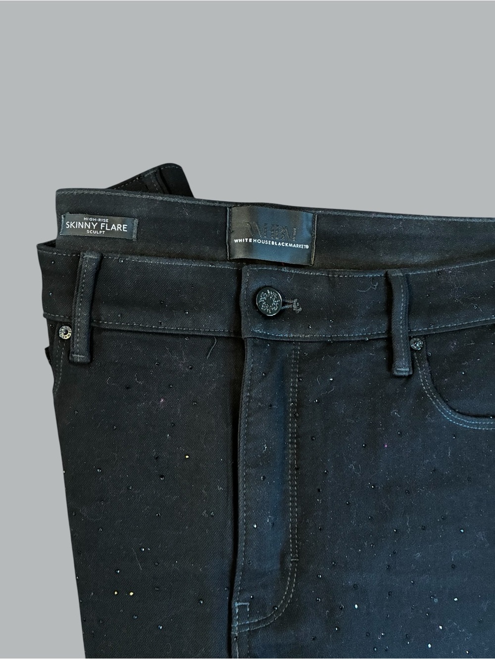 Women’s White House Black Market Flared Jeans - Picture 9 of 10